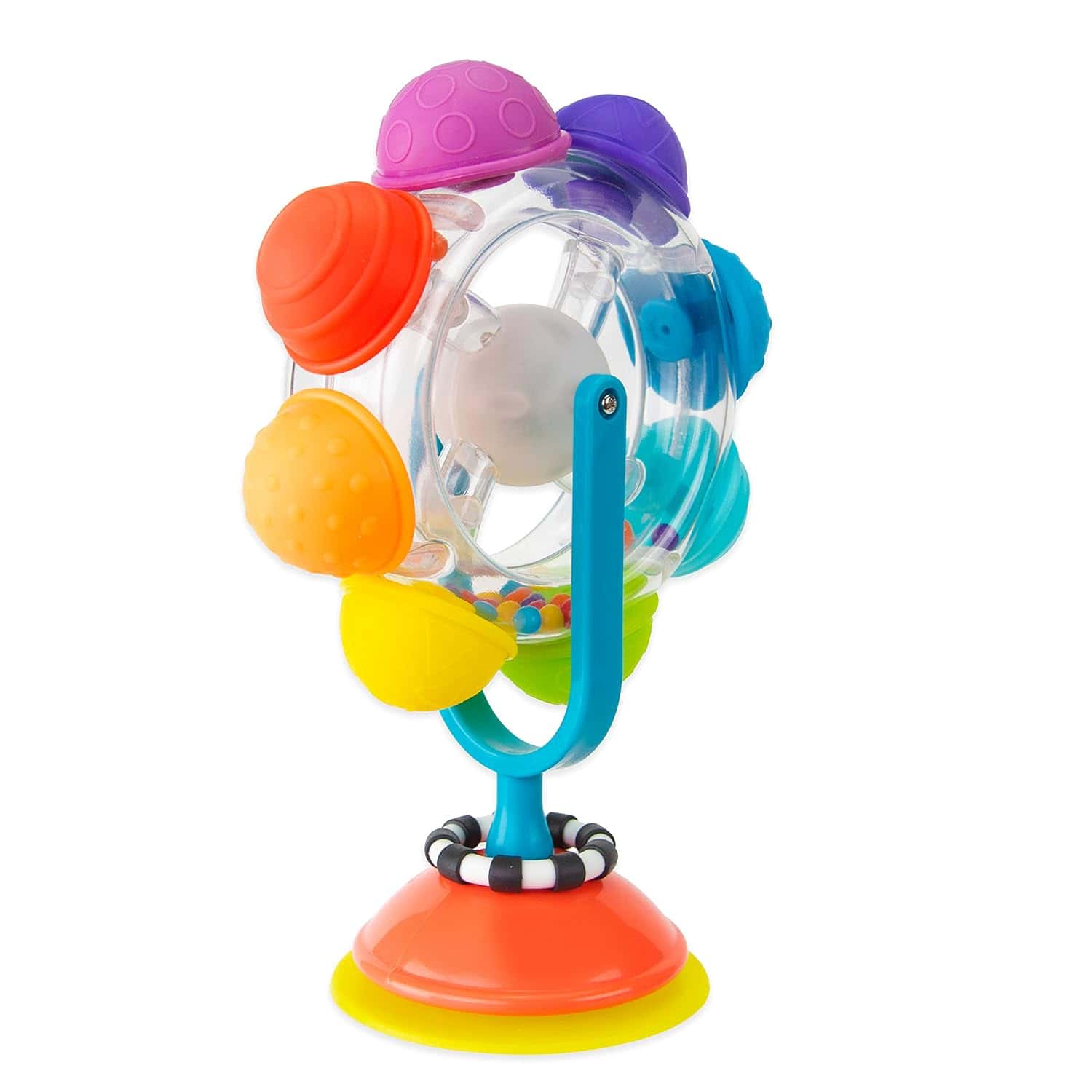 Sassy Light Up Rainbow Wheel Suction Toy (1)