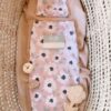 Itzy-Ritzy-Cocoon-Hat-Swaddle-Set-Name-Card-CC8496-Playful-Petals-4