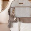 Itzy-Ritzy-Diaper-Bag-Accessories-CKP8317-Puffy-Charm-Sloth