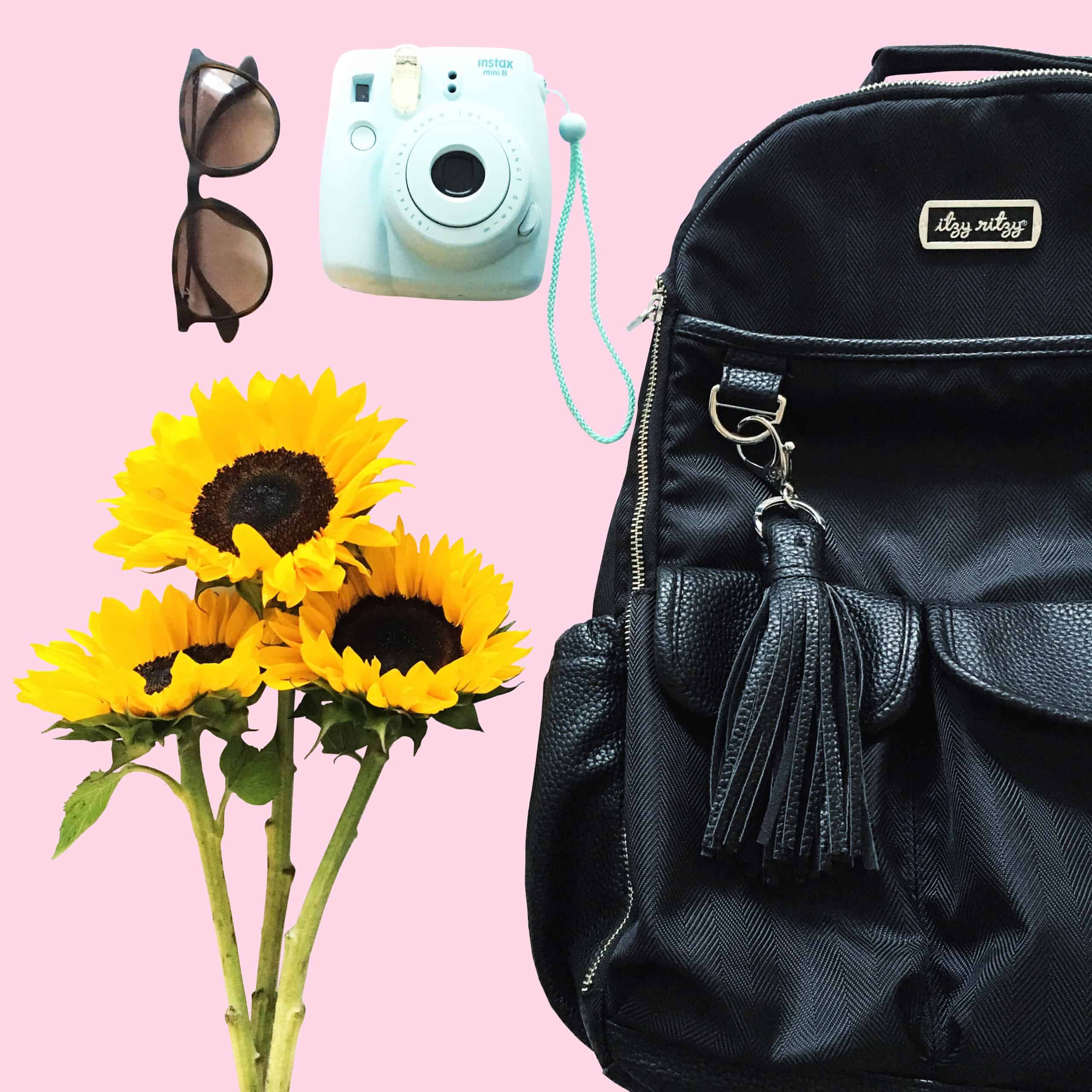 Itzy-Ritzy-Diaper-Bag-DBB1000-Black-Herringbone-Boss-Backpack-6-scaled