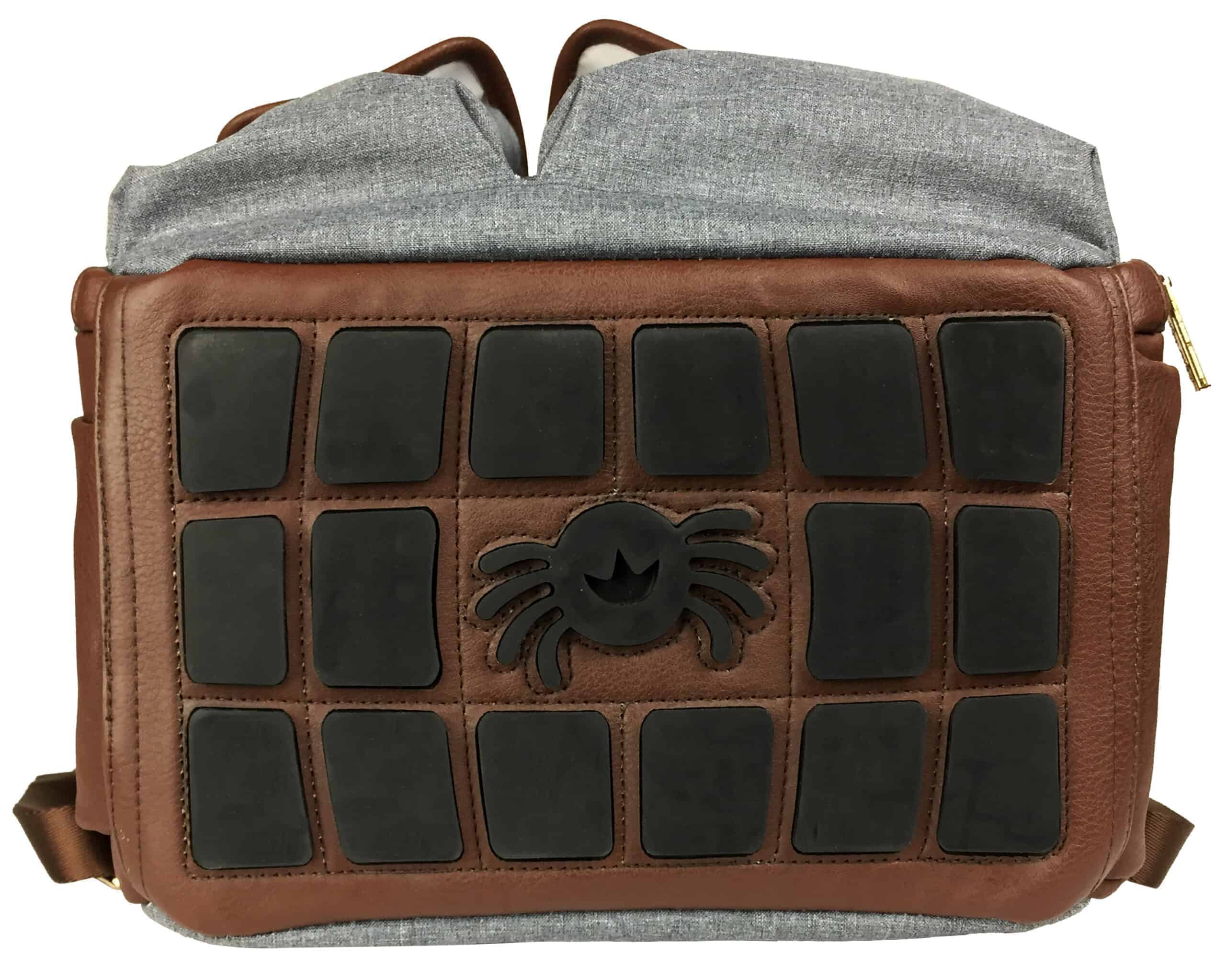 Itzy-Ritzy-Diaper-Bag-DBB4000-Handsome-Heather-Gray-Boss-Backpack-11-scaled