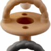 Itzy-Ritzy-Sweetie-Soother-3-Pack-Pacifier-Freesize-3PCFR6001-Coffee-Cream