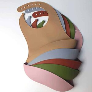 Hey Little Buddy Silicone Baby Feeding Bib