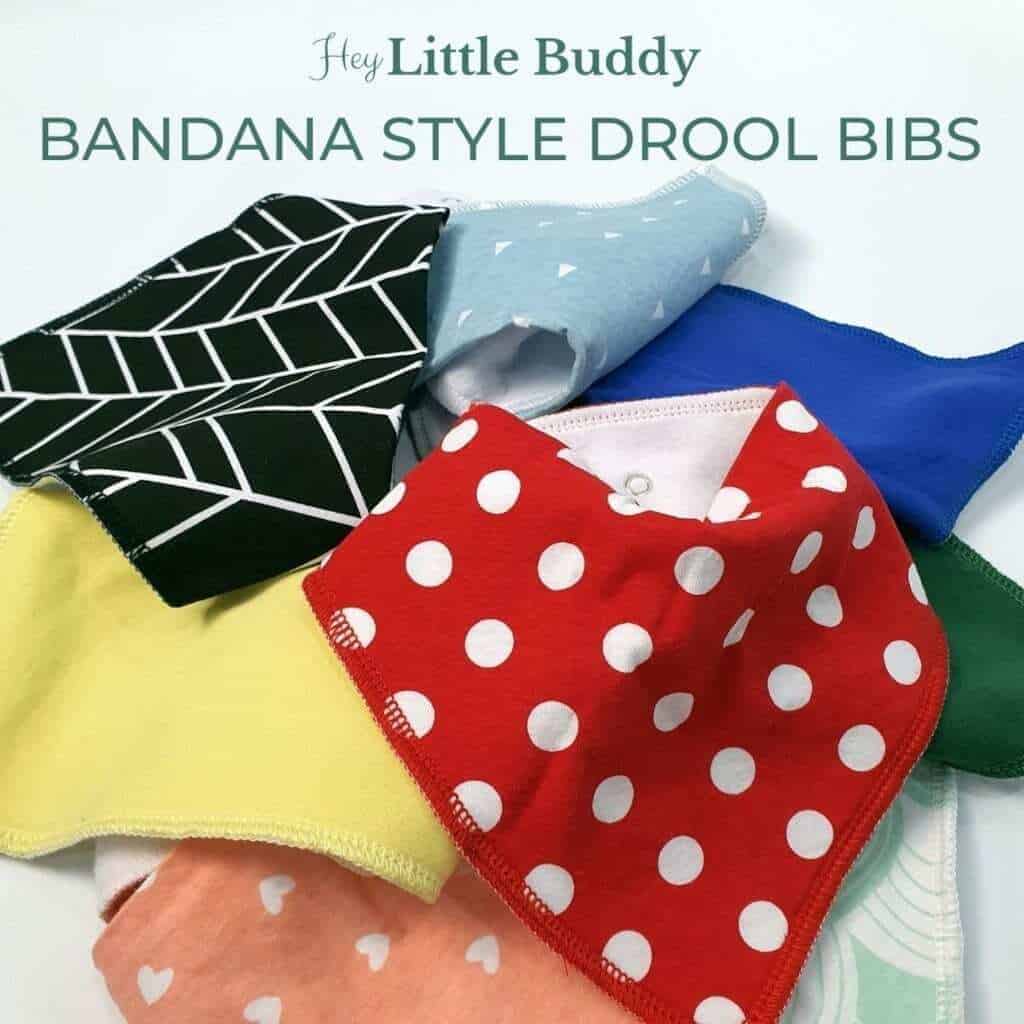 Hey Little Buddy Baby Drool Bibs